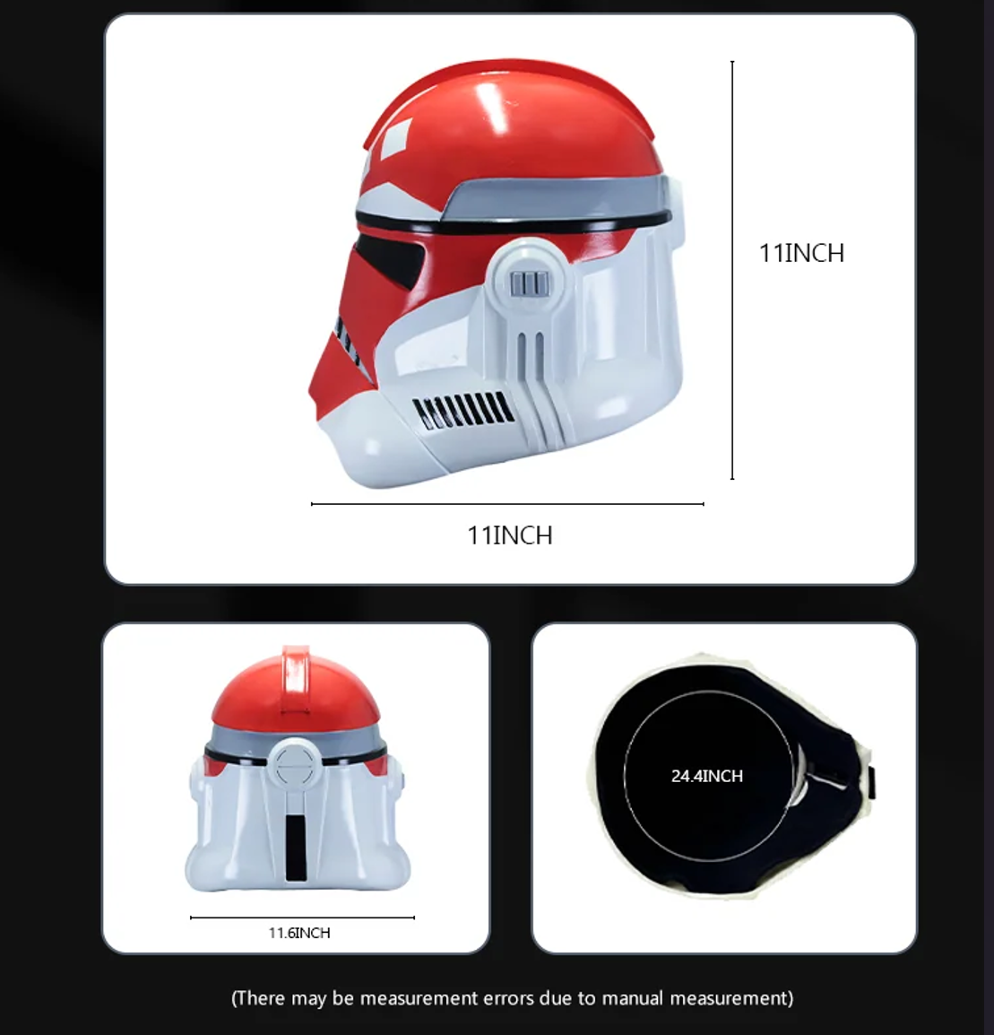 Ahsoka Clone Trooper Helmet inspired