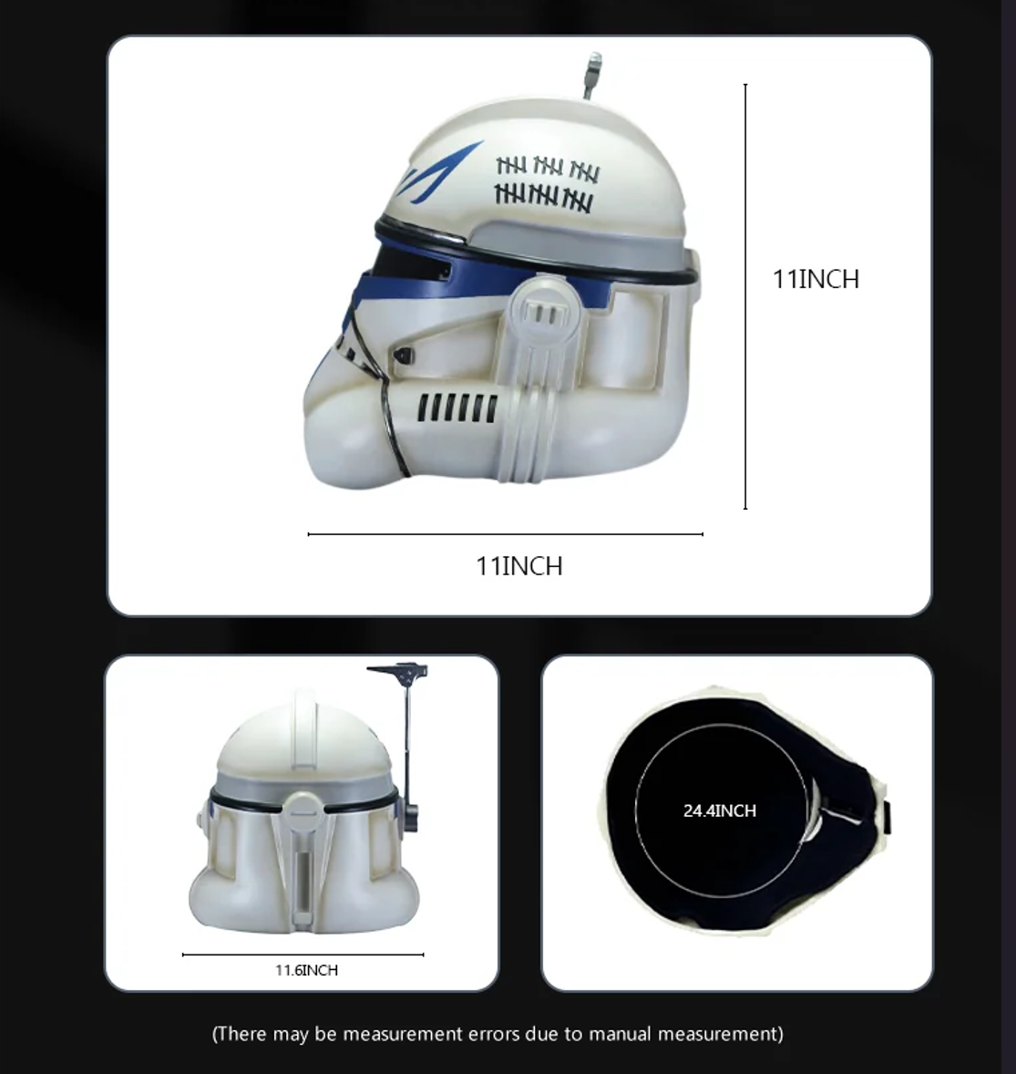 Captain Rex Phase II Helmet inspired