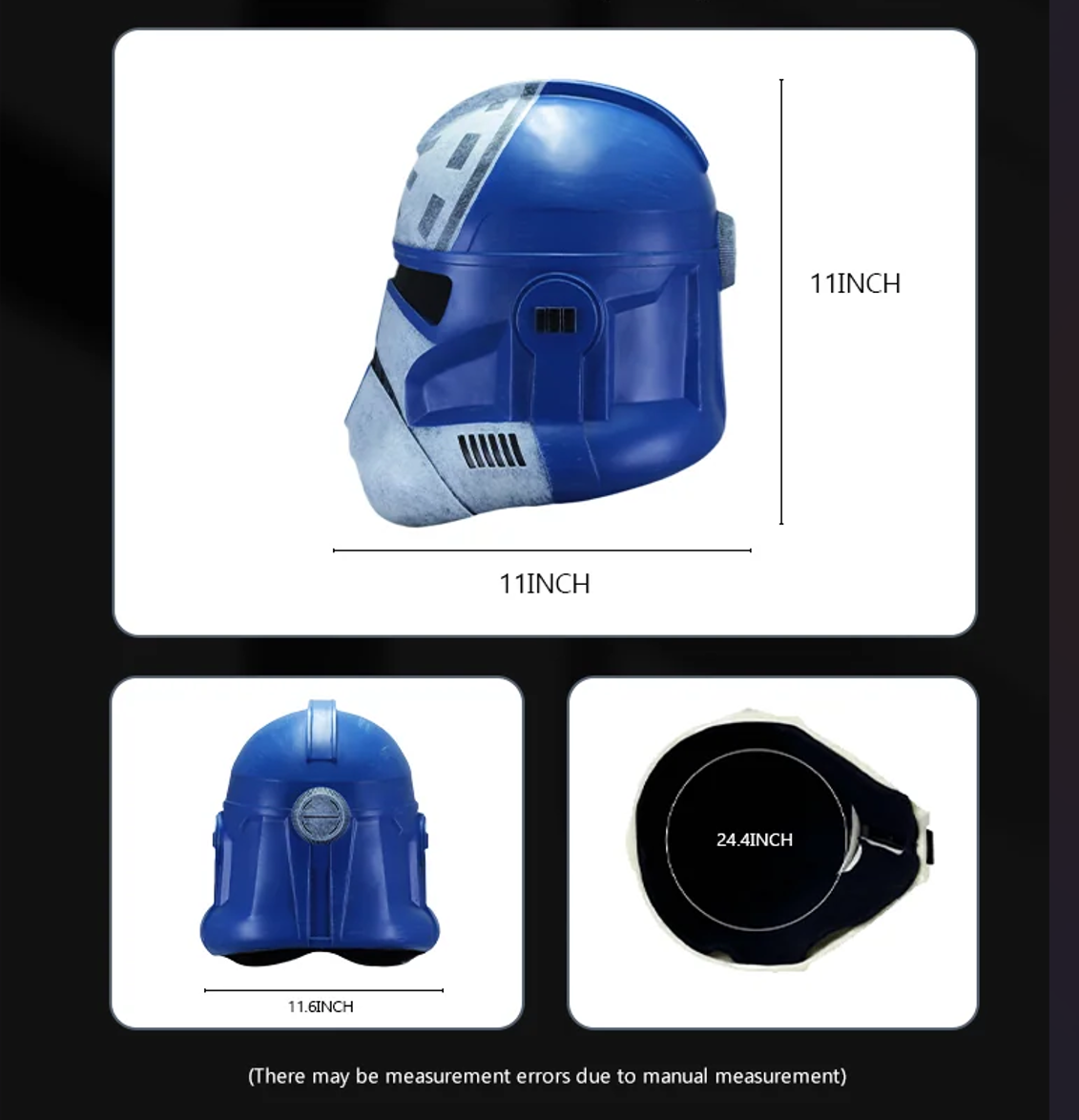 Clone Trooper Jesse Helmet inspired