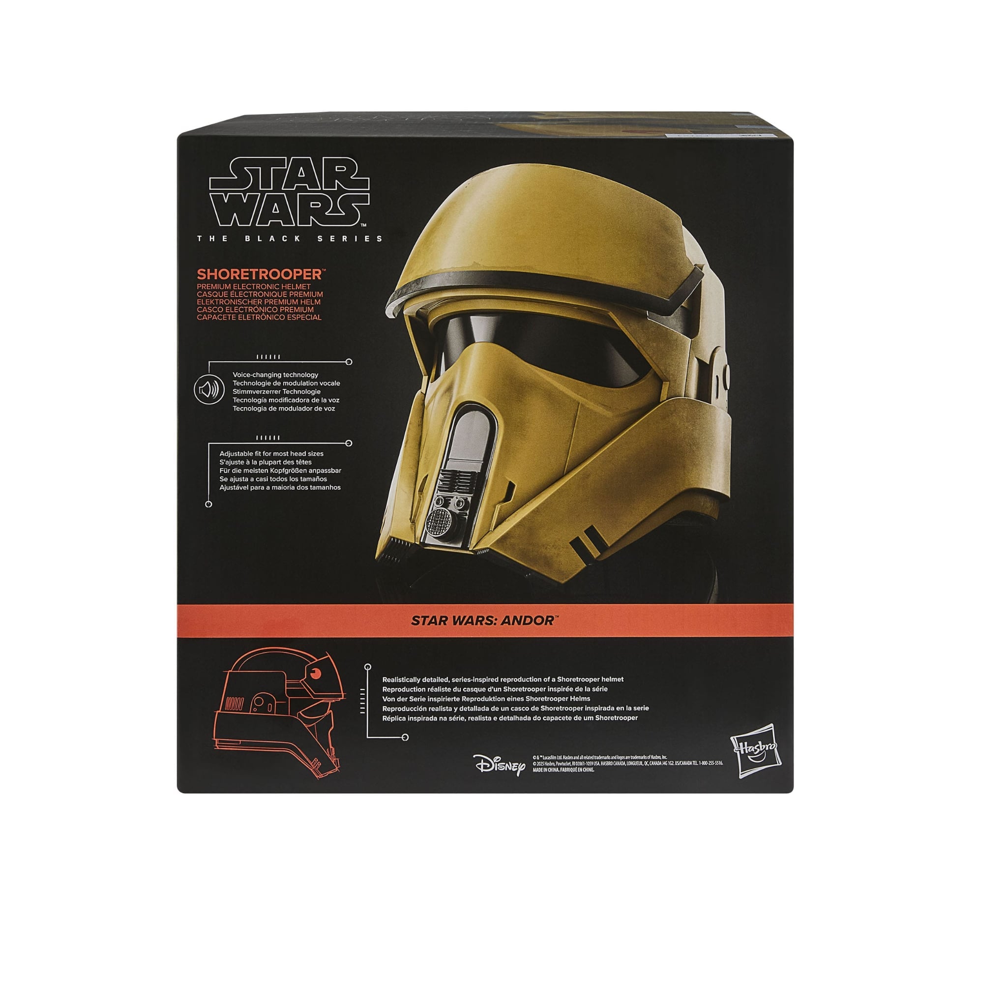 Star Wars: Andor Black Series Electronic Helmet Shoretrooper