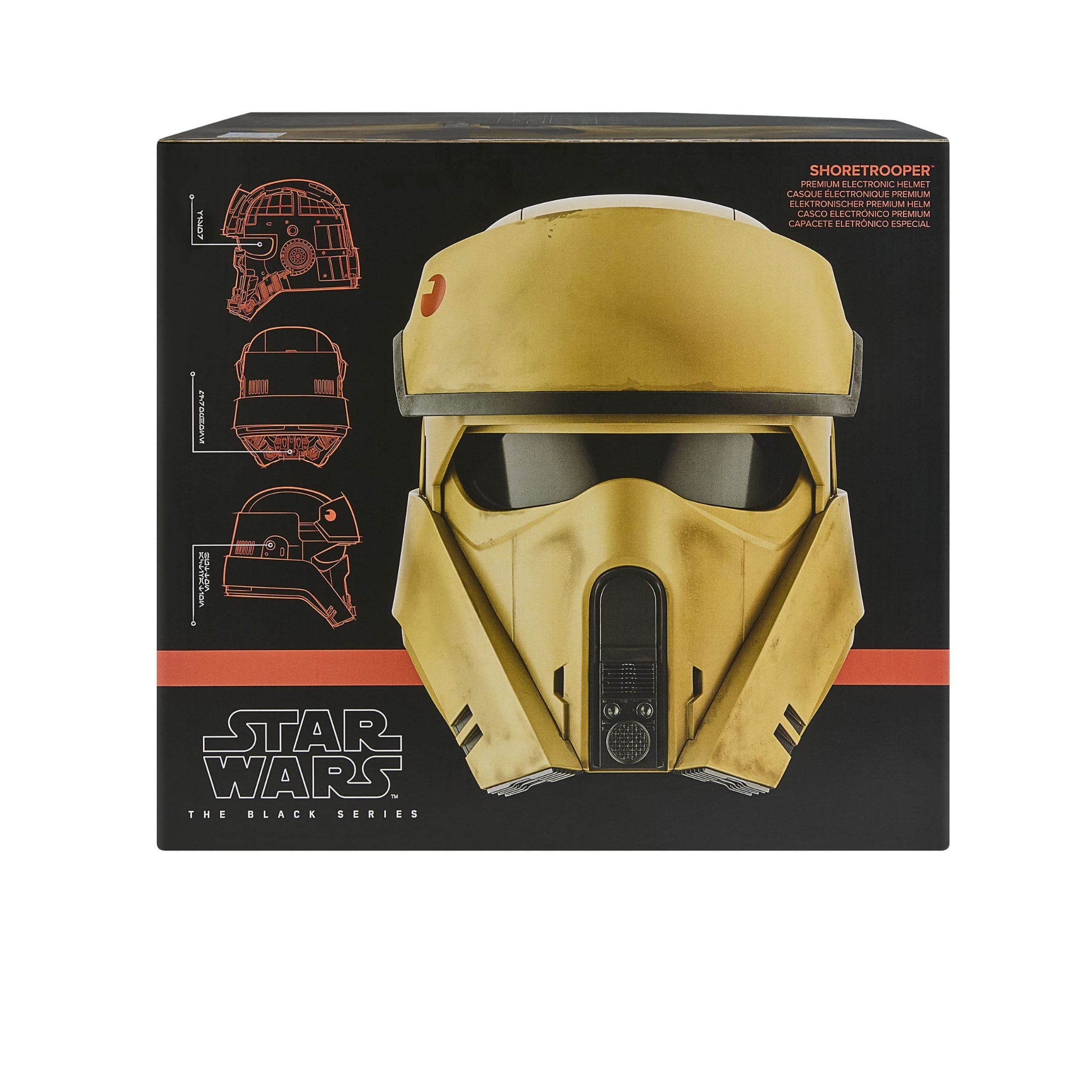 Star Wars: Andor Black Series Electronic Helmet Shoretrooper