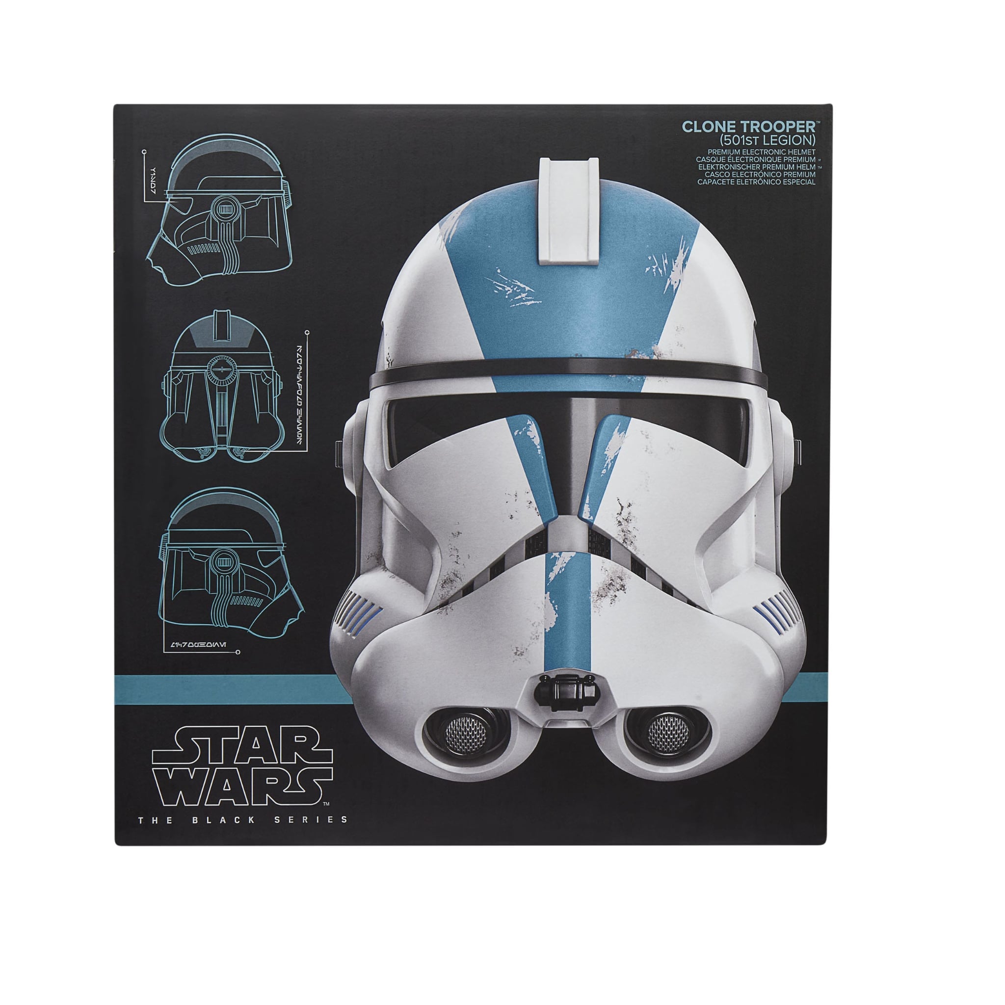 Star Wars: Ahsoka Black Series Electronic Helmet Clone Trooper (501st Legion)